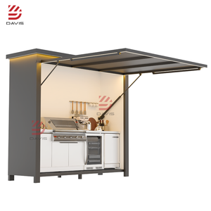 <span class=keywords><strong>Outdoor</strong></span>-Küchen-Fabrik Meistverkauftes Elektrisches Smart-Modul Gartenschrank Integriertes Aluminiumlegierungs-Küchenschrank-Set - Product Image 2