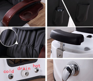 Spa Manucure pédicure chaises spa solon par pédicure pied spa baignoire bassin pédicure chaise saloon chaise - Product Image 6