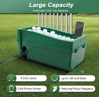 Distributeur automatique de balles de golf pour simulateurs d'intérieur et aide à l'entraînement au golf