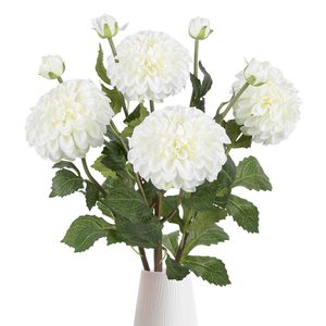 Venta al por Mayor de Fábrica: Flor Artificial de Seda Estilo Retro Dalia para Centro de Mesa en el Hogar, Decoración para Hoteles, Bodas y Fiestas - Product Image 1