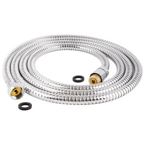 Manguera de Ducha de Acero Inoxidable a Prueba de Explosiones de 1.5m con Doble Hebilla de Cobre para Hoteles Modernos - Product Image 1