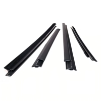 Joints de verre de fenêtre ceinture de porte coupe-froid pour Toyota Hilux 1997 1998 1999 2000 2001 2002 2003 2004 4 portes Double cabine pick-up