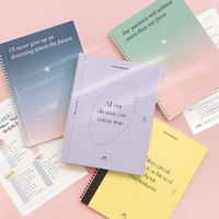 Carnet de notes A4 personnalisé à spirale Wire-O, ligné et perforé, avec pages lignées détachables pour le brouillon – Vente en gros