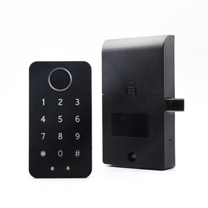 디지털 및 지문 전자 암호 파일 캐비닛 서랍 도어 잠금 체육관 옷장 코드 스마트 로커 잠금 장치 - Product Image 2