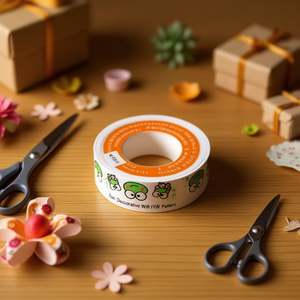 Nastro decorativo Ilan 1,5 cm x 3 m con motivo a rana per artigianato e confezioni regalo - Product Image 2