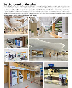 인스턴트 사진 프린터 키오스크 셀프 서비스 인쇄 a4 문서 대화 형 셀프 서비스 a4 인쇄 키오스크 - Product Image 5