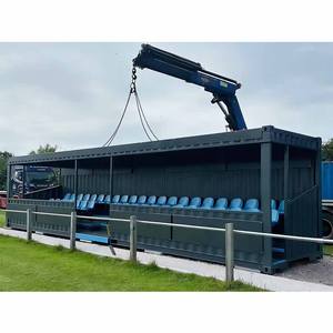 Gradins modulaires préfabriqués certifiés CE, résistants aux intempéries, pour les <span class=keywords><strong>terrains</strong></span> <span class=keywords><strong>de</strong></span> rugby, gradins mobiles pour les spectateurs <span class=keywords><strong>de</strong></span> football - Product Image 3