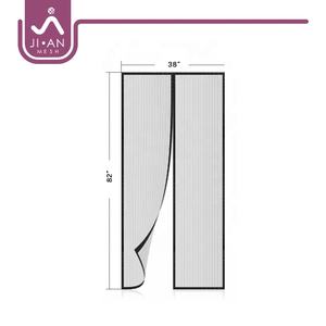 Pantalla de puerta magnética de cierre automático, OEM, fácil de instalar, mosquitera, pantalla antiinsectos, manos libres - Product Image 6