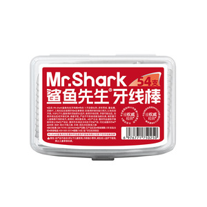 Mr. Shark Dental Floss 54 Pieces High Elasticity Portable <b>Toothpick</b> Floss For Adults - Product Image 2