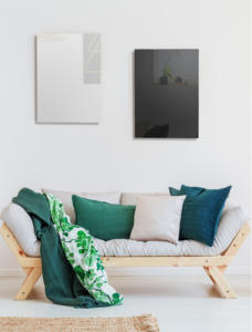 Radiateur sans cadre en aluminium de 500 W, panneau chauffant infrarouge monté au plafond pour les espaces compacts, protection contre la surchauffe - Product Image 4