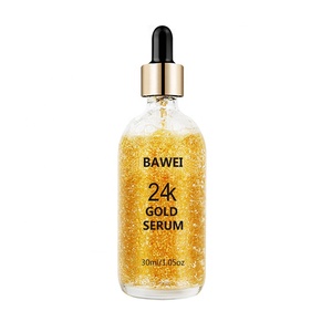 BAWEI reafirmante piel cuidado <span class=keywords><strong>oro</strong></span> puro de esencia blanquear la piel Anti-arrugas cara <span class=keywords><strong>oro</strong></span> colágeno suero 24k Etiqueta Privada - Product Image 1