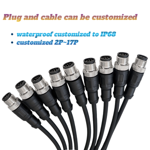 Câble Étanche Personnalisé M12 IP67 2P~6P Mâle-Femelle en PVC pour <span class=keywords><strong>Vélo</strong></span> Électrique, <span class=keywords><strong>Réparation</strong></span> et Vente en Gros - Product Image 3