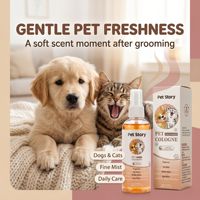Parfum pour chat et chien, fabricant OEM, extrait de plantes naturelles, spray désodorisant, logo personnalisé, faible MOQ, échantillonnage rapide