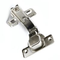 Charnières d'angle à 90 degrés Elite en acier à fermeture amortie pour armoire d'angle, placard, quincaillerie pliante dissimulée