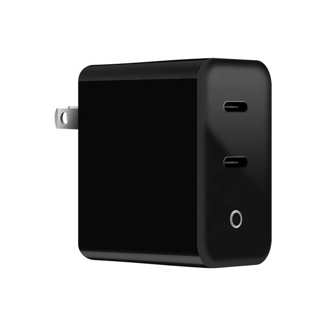 Original Us Wall 2 Usb-c Port 35w 40w 45w Power Adapter for apple iphone Phone Cul Etl Certified Dual Type c Usb Pd Gan Charger
