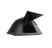 Tente Oxford classique automatique quatre saisons pour 3-4 personnes, double couche, une chambre, avec imperméabilisation 2000-3000 mm, idéale pour la famille