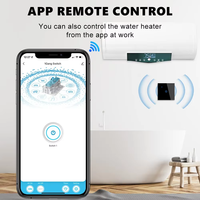 Interrupteur intelligent pour chauffe-eau LangYeao Tuya Zigbee, haute puissance 20A/40A, contrôle vocal et programmation via application, compatible Alexa et Google