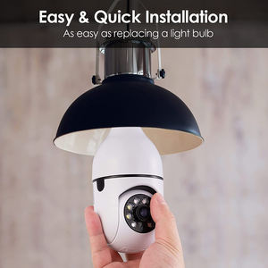Meistverkaufte Mini Esyn CCTV Glühbirnen-Kamera 2MP Glühbirne E27 Auto-Tracking Bewegungserkennung WLAN-Glühbirne Heimsicherheitskamera - Product Image 6