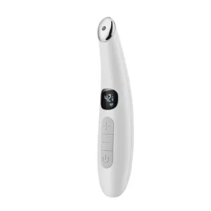 Baguette de massage oculaire Portable, bâton lumineux led équipement de beauté pour la peau du visage appareil électrique intelligent pour massage oculaire baguette de thérapie par vibration