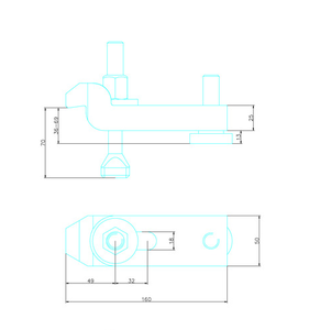 Phay & Khắc Máy kẹp <span class=keywords><strong>fixture</strong></span> tấm áp lực tấm cho t-slot bàn làm việc gia công dịch vụ - Product Image 4