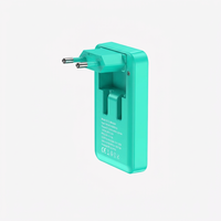 2026 Penjualan Terlaris 65W Pengisi Daya Cepat GaN Multi Port Tipis Portabel Adaptor Dinding Perjalanan EU untuk Penggunaan Laptop