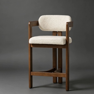 <span class=keywords><strong>Tabouret</strong></span> <span class=keywords><strong>de</strong></span> <span class=keywords><strong>bar</strong></span> avec accoudoirs, tissu <span class=keywords><strong>et</strong></span> cuir personnalisables, hauteur <span class=keywords><strong>de</strong></span> comptoir, pour restaurant, café, bistrot, pub, qualité commerciale, fabrication OEM - Product Image 4