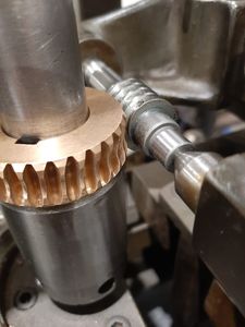 Cusn12 cusn10 sae65 <span class=keywords><strong>Worm</strong></span> Gear 15crni6 1.5918 <span class=keywords><strong>Worm</strong></span> trục - Product Image 2