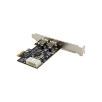 Kartu Ekspansi SUNWEIT ST667 PCIe X1 D720200 2-Port USB3.2 5Gbps
