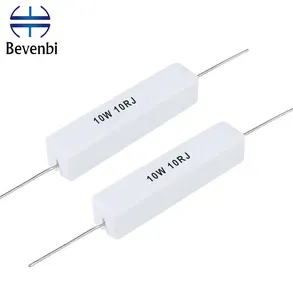 BevenbiSQPアキシャル鉛セメント抵抗器10オーム10ワット抵抗器