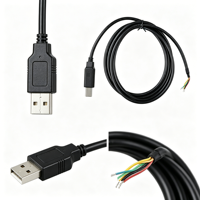Cable Convertidor USB RS485 de 10m/2m, Cobre Puro, Automatización Industrial, Adquisición de Datos, PLC, Sensores y Sistemas de Control de Cámaras