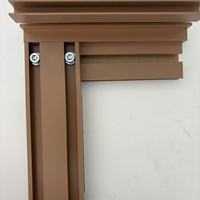 Accesorio Moderno para Elevador Metálico, Cabezal de Material 75*30b para Uso en Villas y Apartamentos
