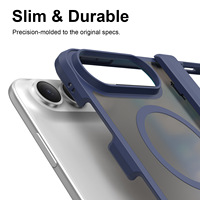 Coque pliable translucide Skin Feel Hinge Guard pour iPhone Duo, anti-traces de doigts, finition mate, vente en gros, commande mixte en vrac