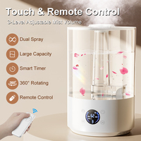Humidificateur ultrasonique 7,8 L avec écran tactile, minuterie, faible bruit, aromathérapie, stérilisation, garantie de 2 ans