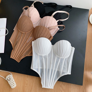 Soutien-gorge bustier décontracté en nylon pour femme avec boucle, antibactérien et respirant, personnalisable – Vente en gros - Product Image 2