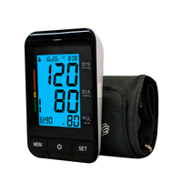 Moniteur de pression artérielle numérique intelligent et automatique pour la médecine à domicile, Machine BP à rétro-éclairage, prix de vente professionnel approuvé CE