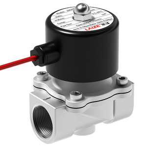 วาล์วน้ำโซลินอยด์ Leizer ขนาด 3/4 นิ้ว แบบเกลียว ปิดตามปกติ 220V DC 24V วาล์วควบคุมไฟฟ้าสำหรับน้ำและอากาศ - Product Image 1
