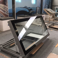 Fenêtre de toit à persiennes en alliage d'aluminium insonorisée à double vitrage trempé, moderne et automatique, pour cuisine et escalier, avec isolation thermique, de Chine