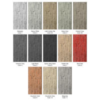 Panel Batu Buatan Baru 2027 Ukuran Besar 1140x300x30mm, Veneer Ledger untuk Dinding Interior Villa & Mal