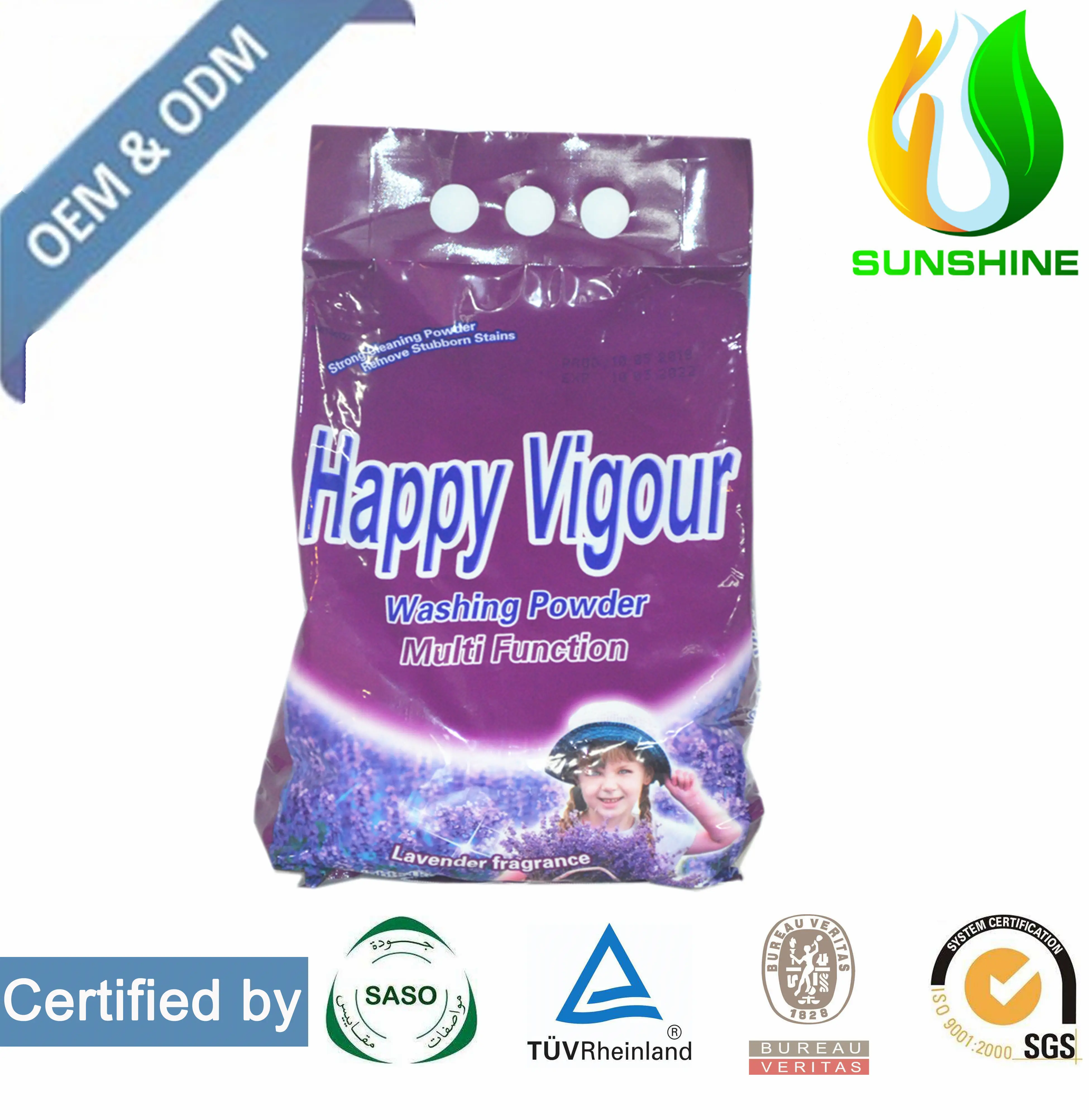 Hot Sale Free Samples Products Private Brand Order Washing Powder By Chinese Factory