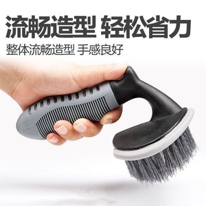 Town Head Car Tire Brush T Brush A1114 PP Material Hard Bristle For Cleaning Wheel Rim And Tire - Product Image 3