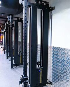 상업용 다기능 셀렉터라이즈드 LAT 타워 머신 LAT 풀다운 및 로우-로우 짐 머신 (스테인리스 스틸 웨이트 포함) - Product Image 3