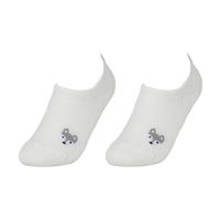 Chaussettes bateau en bambou pour femme, invisibles, respirantes, écologiques, avec motif fruits brodé et logo intégré, usage quotidien, vente en gros