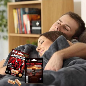 Capsules Raging Bull les plus vendues avec des vitamines pour les hommes adultes, soutien de la puissance et de l'énergie, compléments alimentaires à base de plantes, capsules Bull - Product Image 6