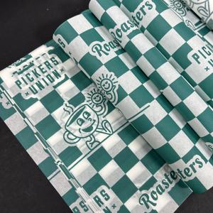 Custom Food Grade Greaseproof <b>Papers</b> <b>Wrapping</b> Wax Wrap <b>Paper</b> for Butter Sandwich Hamburgers Pastry Bakery Packaging - Product Image 6