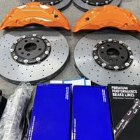 Nuevo Kit de Frenos de Cerámica de Carbono 2026, 10 Pistones Delanteros, 4 Pistones Traseros, Discos de Carreras Electromecánicos para Autos Deportivos/Lamborghini/Audi R8/BMW