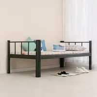 Lit superposé en acier moderne pour chambre à coucher, école, appartement - Prix bas