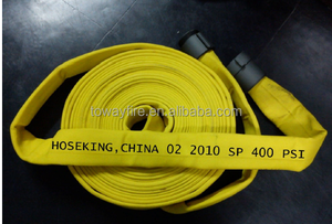 Tuyau d'incendie en polyester bleu et <span class=keywords><strong>vert</strong></span> avec intérieur EPDM pour vanne d'hydrant et lance d'incendie - Product Image 3