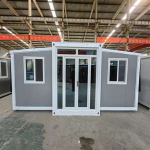 10 फीट 20 फीट 30 फीट 40ft हल्के स्टील तह विस्तार कंटेनर हाउस वाटरप्रूफ/इन्सुलेट/ध्वनि प्रमाण आधुनिक प्रीफैब - Product Image 1