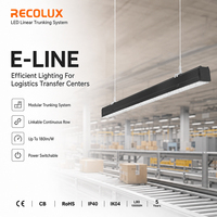 Système de rail linéaire LED DALI2 : Solution OEM pour centre de transfert logistique et hub de distribution