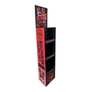 Présentoir de sol en carton ondulé personnalisé avec impression couleur pour la promotion de snacks, boissons, <span class=keywords><strong>vodka</strong></span> et bière - Product Image 3